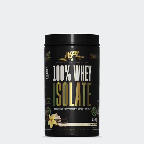 NPL 100% Pure Whey Protein Isolate 1.5kg Savage Society