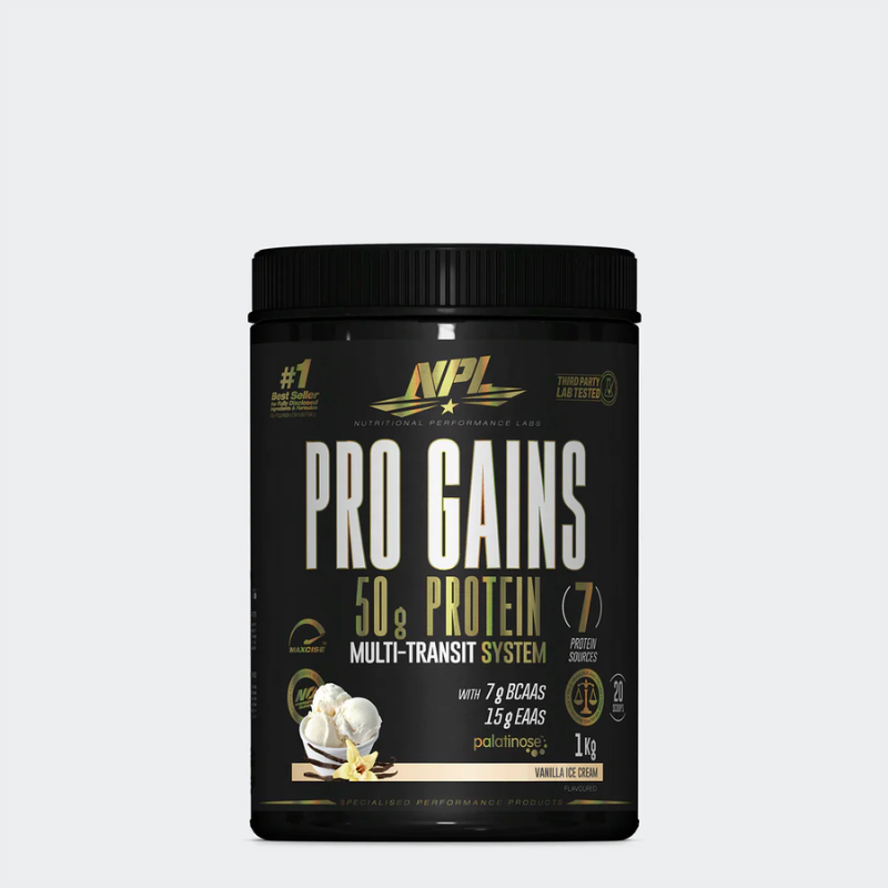 NPL Pro Gains Protein Powder 1kg Savage Society