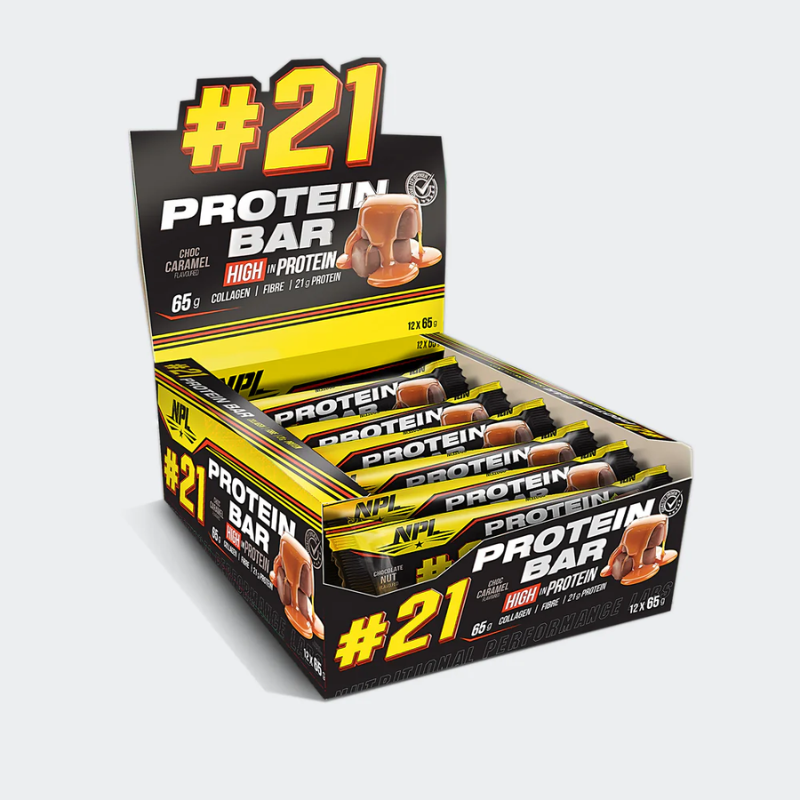 NPL 21 Protein Bars - 12 x 65g Bars