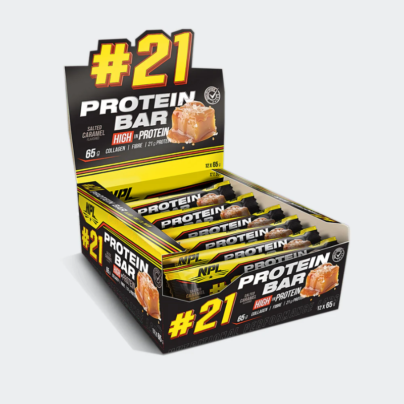 NPL 21 Protein Bars - 12 x 65g Bars